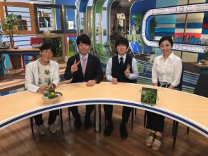 TSK「ヤッホー!」でサクラサクセスが紹介されました♪