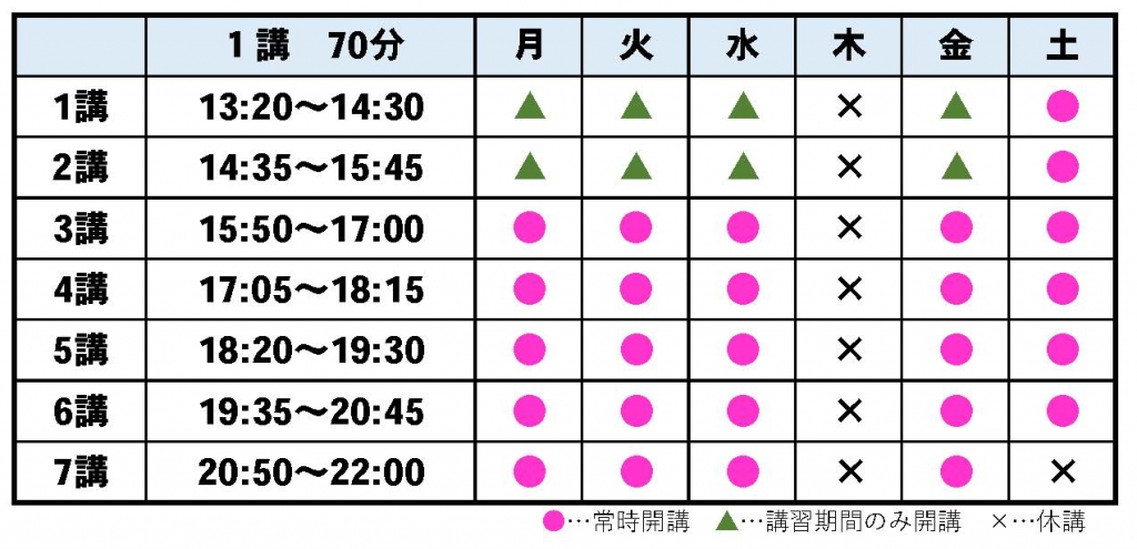 時間割画像