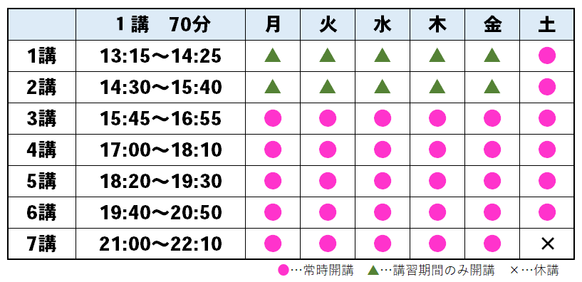 時間割画像