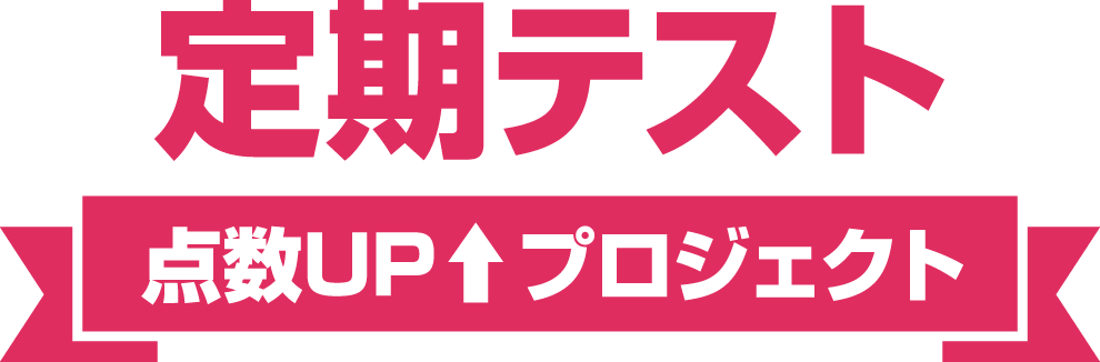 定期テスト対策 点数UPプロジェクト