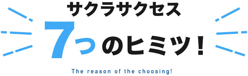 サクラサクセス７つのヒミツ！