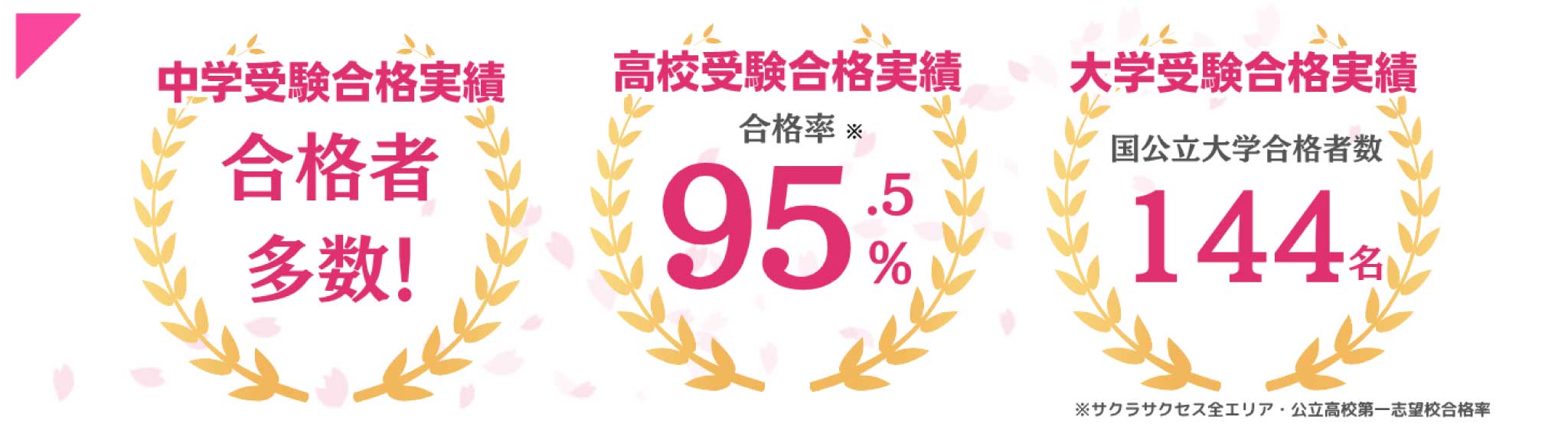 個別指導なら第一志望に合格できる！